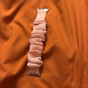 Pink Scrunchie Watch Band